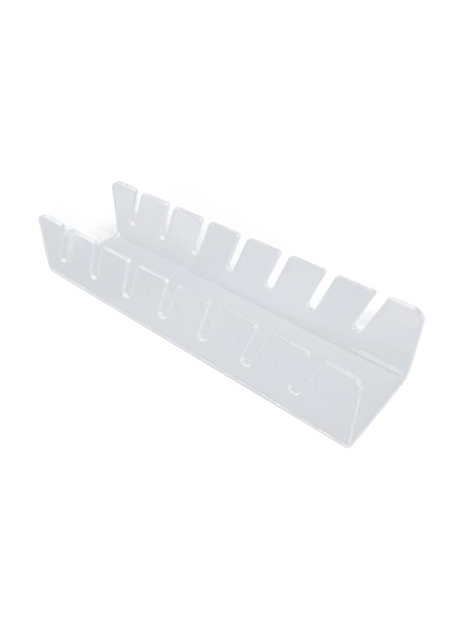 Hat Display Racks Hold 7 Baseball Caps Vertical Display Acrylic Baseball Cap Organizer for Closet Bedroom Transparent