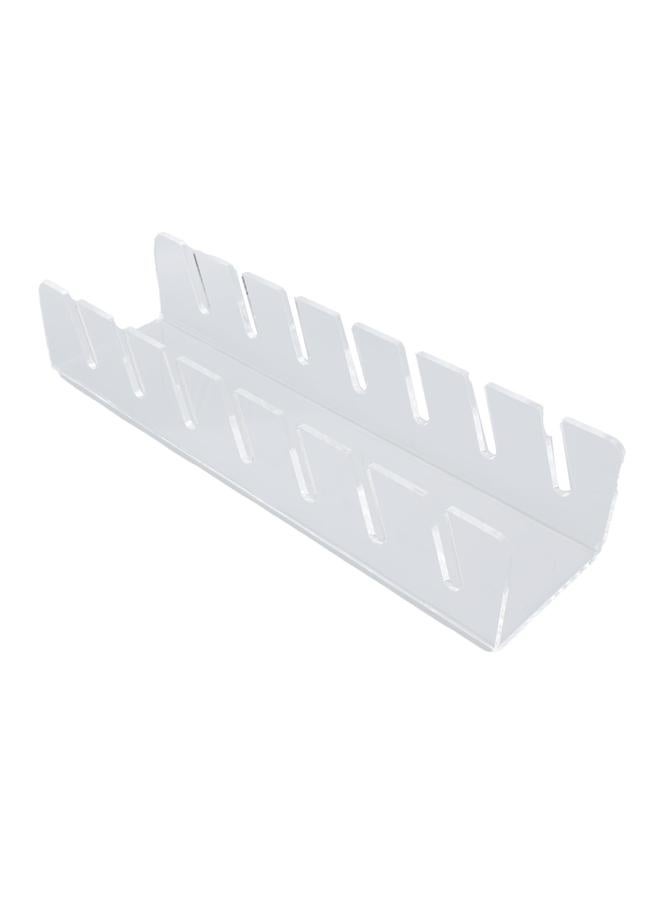 Hat Display Racks Hold 7 Baseball Caps Vertical Display Acrylic Baseball Cap Organizer for Closet Bedroom Transparent