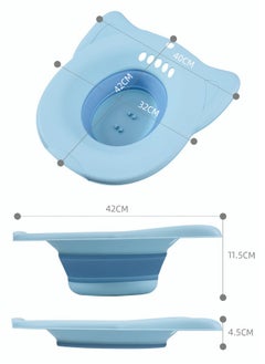 Generic Sitz Bath Basins Foldable Squat Free Sitz Bath for Over The Toilet Postpartum Care Hemorrhoid Treatment That Soothes and Relieves Inflammation Cleanse Anal Region (Pink)  - Image 5