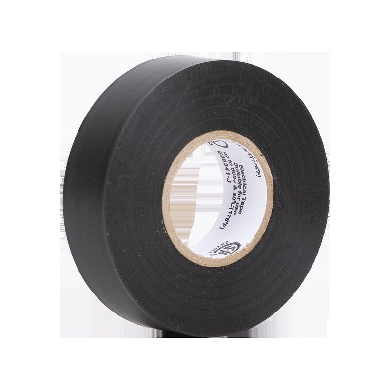 Duck Brand Economy Electrical Tape, 3/4-Inch by 60 Feet, Single Roll, Black (282289) - Image 3