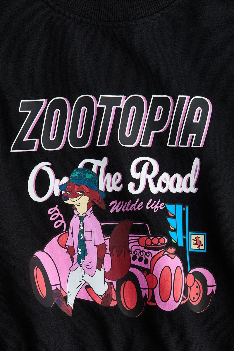 H&M Print-motif sweatshirt