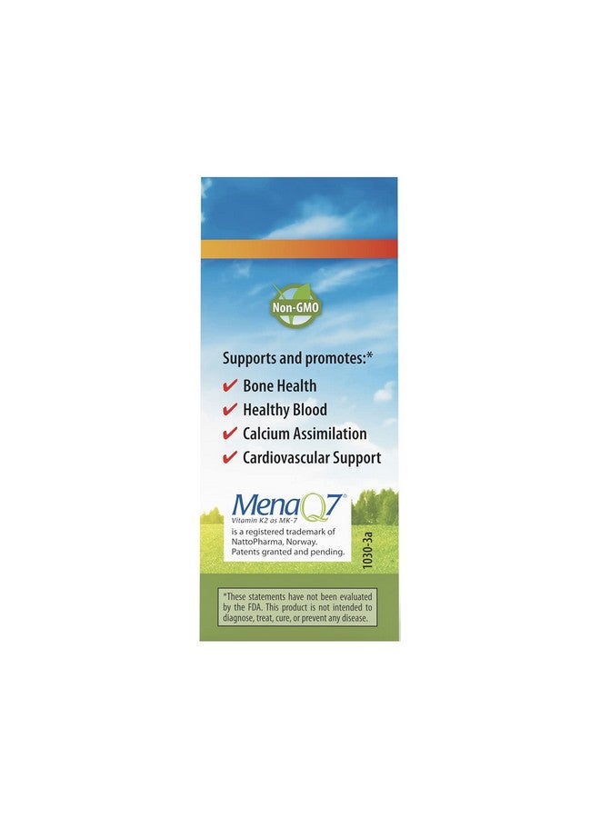 Carlson Super Daily K2 45 Mcg Liquid Vitamin K Circulation & Blood Health Bone Health K2 Vitamin Vitamin K Supplement Vitamin K2 Mk7 Unflavored 360 Drops - Image 3