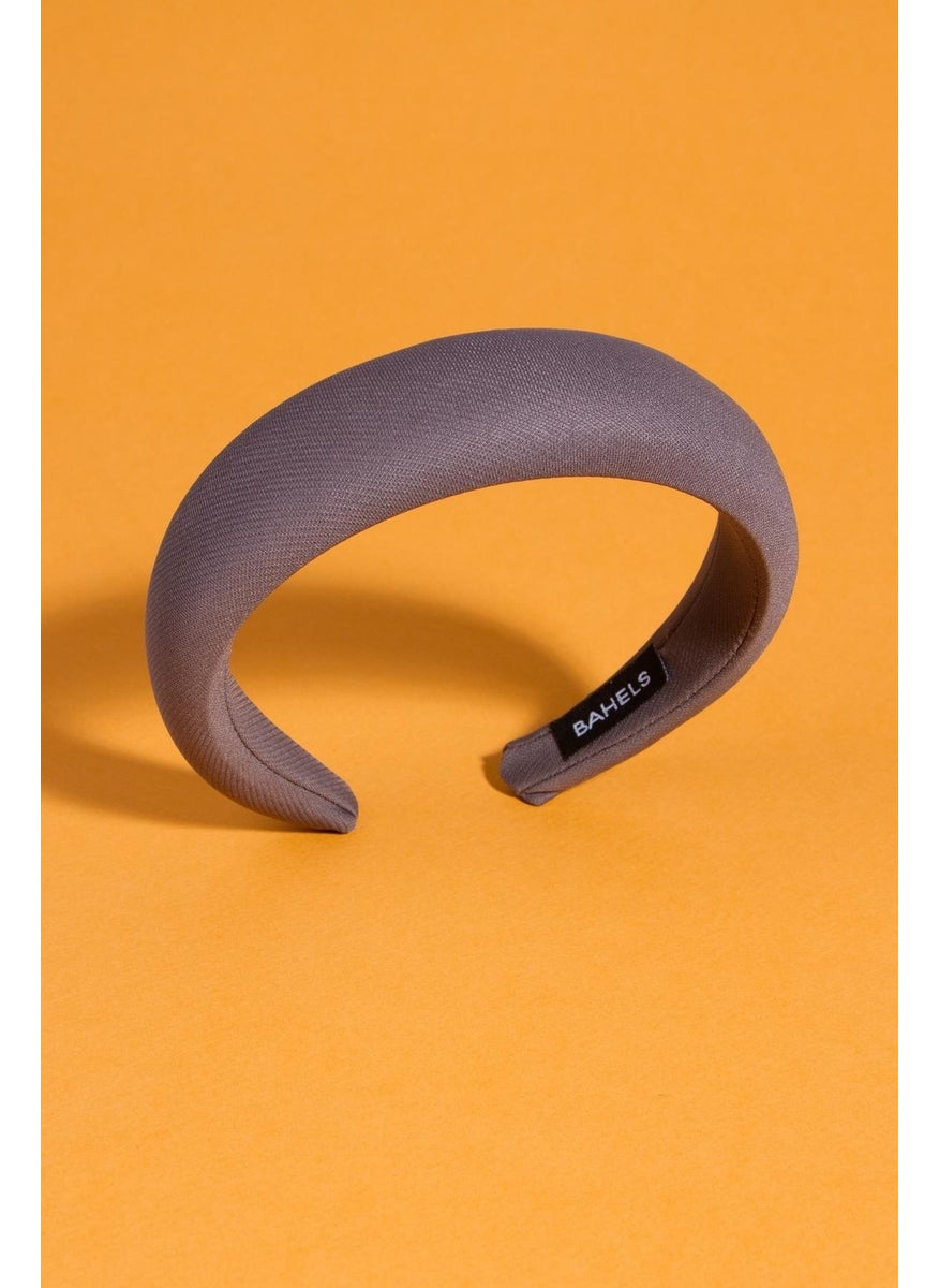 Bahels - Women's Gray Special Design Curved Crown Hair Band - Image 1