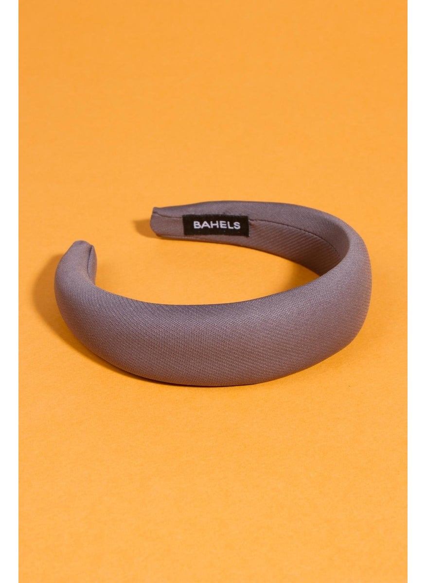 Bahels - Women's Gray Special Design Curved Crown Hair Band - Image 1