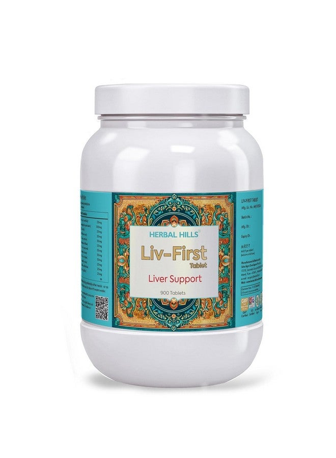 HERBAL HILLS Herbal Hills Liv First 900 Tablets  - Image 1