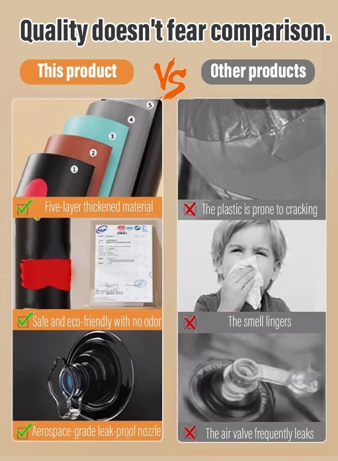 عمود ملاكمة للياقة البدنية قابل للنفخ من - Image 4