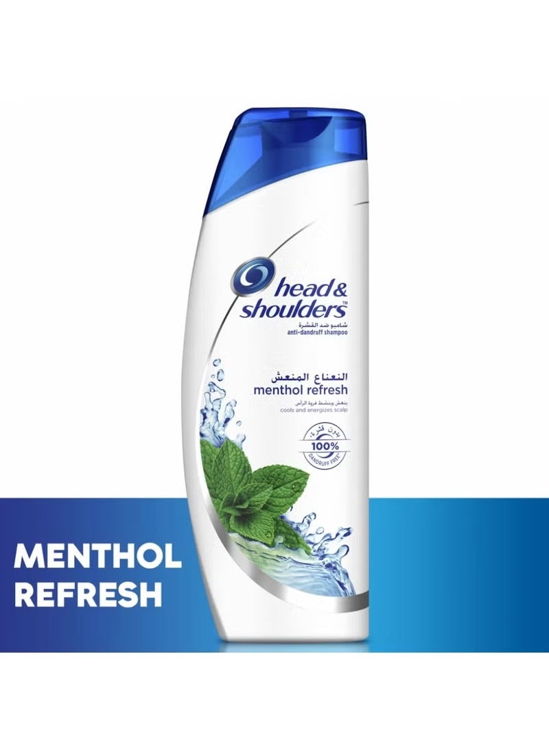 Head Shoulders Anti-Dandruff Shampoo Menthol Refresh 600 Ml - Image 4