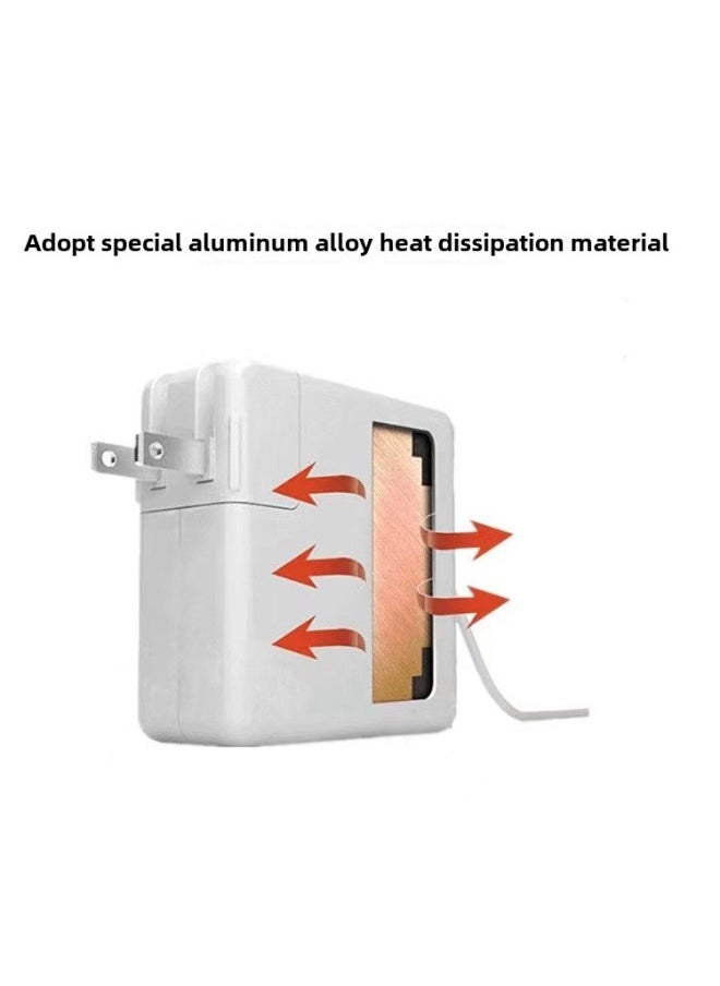 Generic - Gallium Nitride PD100W Fast Charge For Apple Laptop Charger Macbook Power Adapter-Color:Pd100w Without Cable-Specifications:English Rules - Image 1