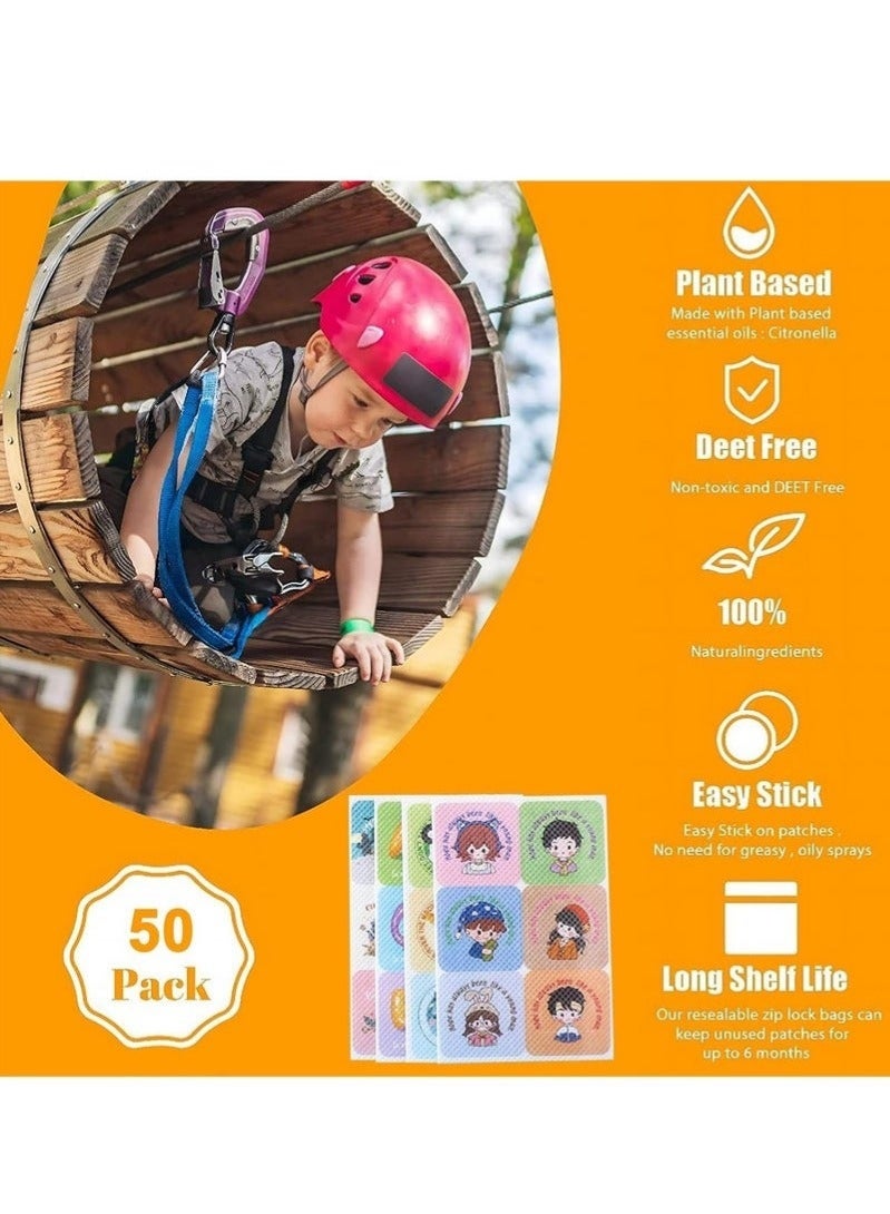 شاو تشن 300 عبوة لاصقات طاردة للبعوض للأطفال والكبار، لاصقات طاردة للبعوض، لاصقات طاردة للحشرات بزيت عطري طبيعي - Image 3
