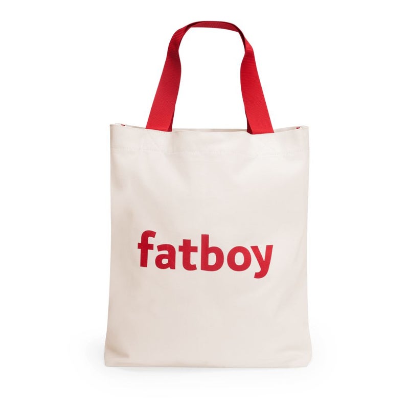 Fatboy Baggy Bag – Large Sturdy Cotton Tote Bag (Dusty Pink, 61 x 55 cm) | Durable Shopping, Travel & Storage Bag - Image 1