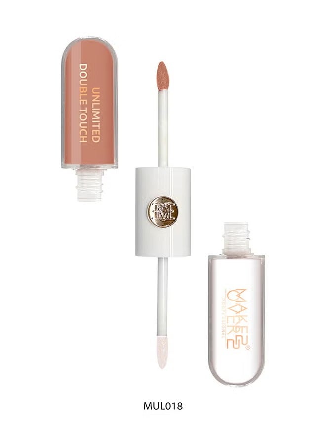 ميك اوفر22 ملمع شفاه مزدوج اللمس غير محدود - MUL018 - Image 2