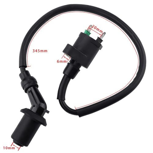 AloneGoer GY6 Racing Ignition Coil SSR 125 A7TC Spark Plug Wire for 50CC 150CC 110CC 125CC 80CC 90CC Moped Scooter ATV Go Kart Pit Dirt Bike Engine Motorcycle High Performance Parts - Image 4