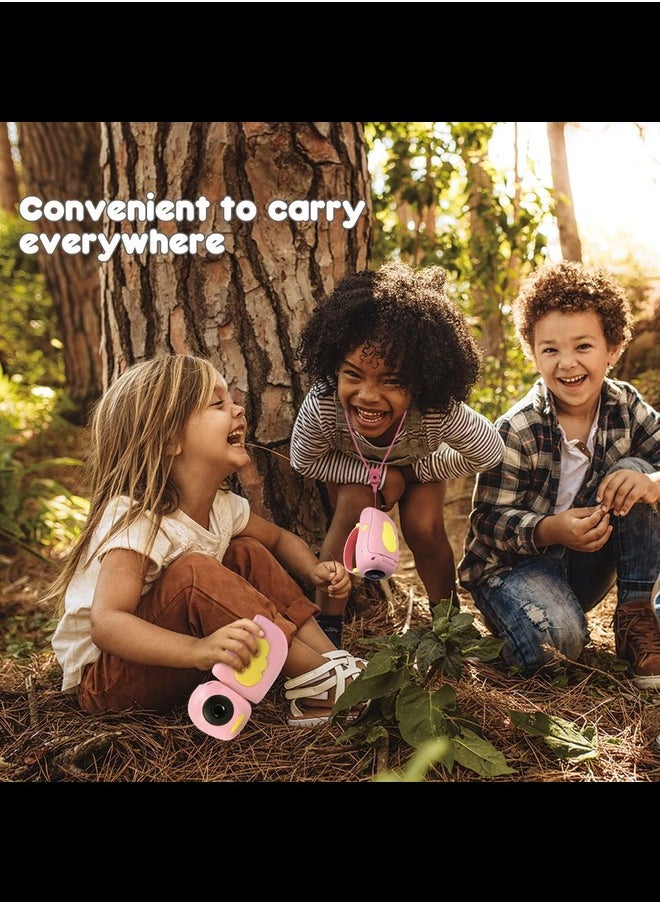 720P HD Kids Video Camera/Camcorder with 2.0” Color Display Screen - 32GB microSD Card Included (Pink)