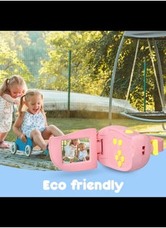 Generic 720P HD Kids Video Camera/Camcorder with 2.0” Color Display Screen - 32GB microSD Card Included (Pink)  - Image 4