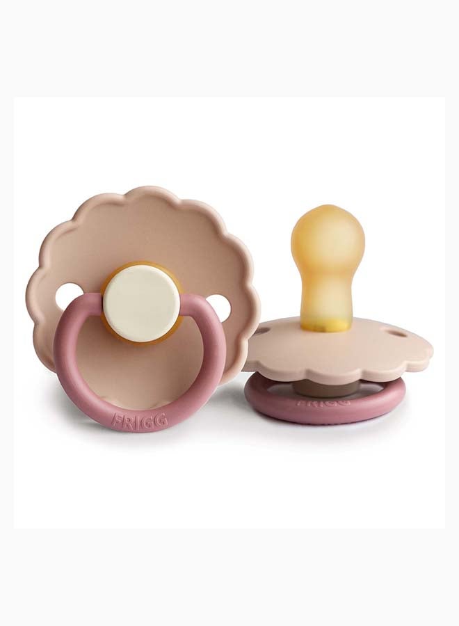 FRIGG لهاية FRIGG Daisy من اللاتكس للأطفال 0-6 أشهر 1-Pack بلون البيوني - الحجم 1 - Image 2