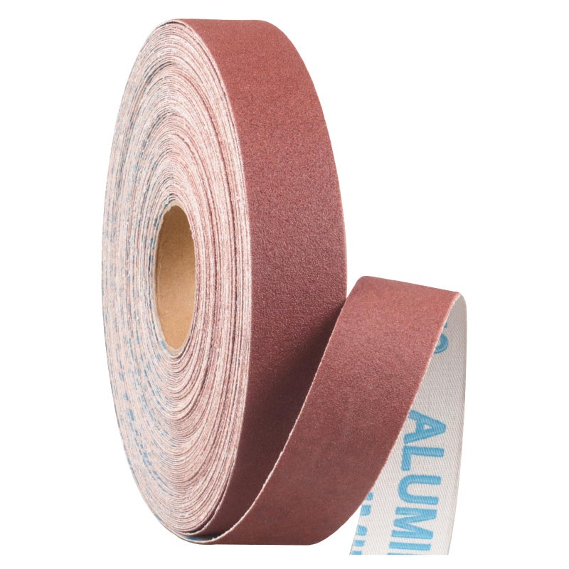 Shineboc Emery Cloth Roll 120 Grit Continuous Sandpaper Roll 1"" X 85 Feet Sandpaper Roll For Wood Furniture Finishing Metal Sanding Automotive Polishing - Image 1