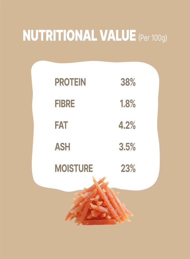 Snackers Soft Chicken Shreds, Dog Treats | Natural High Protein Chews for Dental Health, Strong Muscles & High Energy | Healthy & Tasty Snacks for Puppies & Adult Dogs, 70g - Image 5