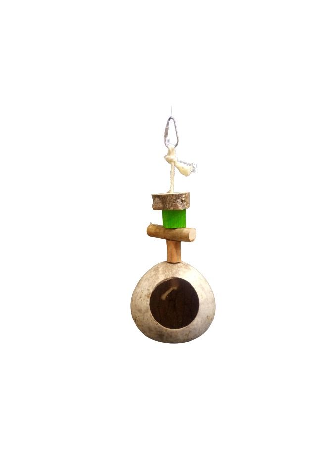 Natural And Clean Bird Toy 28X11Cm