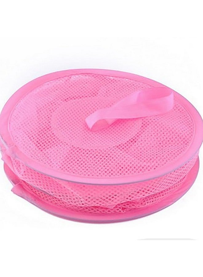GSHLLO 2 Pcs Toy Storage Hanging Mesh 3 Compartment Organizer Net Stuffed Animal Hammock Foldable Organizing Baskets Clothes Hanger Organizer Bag for Room Bathroom Closet Green - Image 5