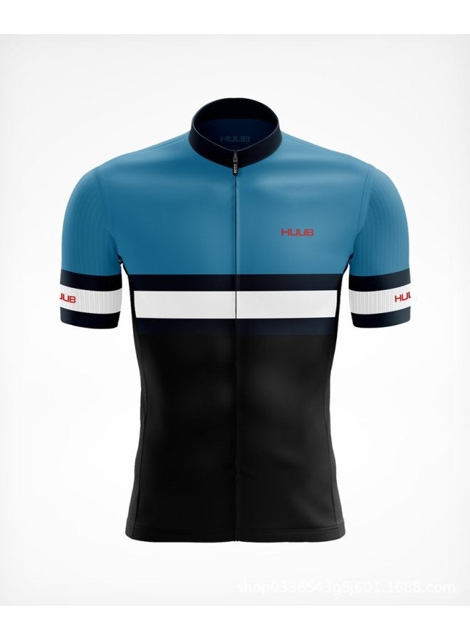 Huub Men's Short-sleeved Spring And Summer Cycling Jersey Tops Breathable Road Cycling Jersey