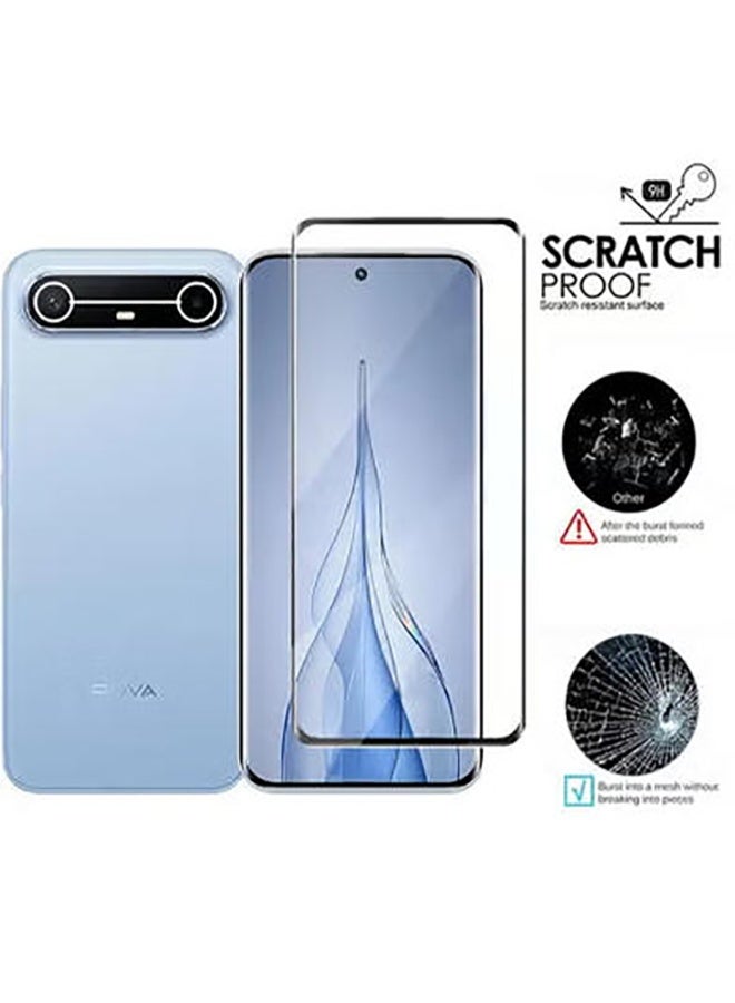 2 in 1 Tempered Glass Screen Protector for Tecno Pova Slim with Camera Lens Protector,9H Hardness Protective Film for Tecno Pova Slim, High Clear, Anti Scratch, Bubble Free Tempered Glass Film - Image 4