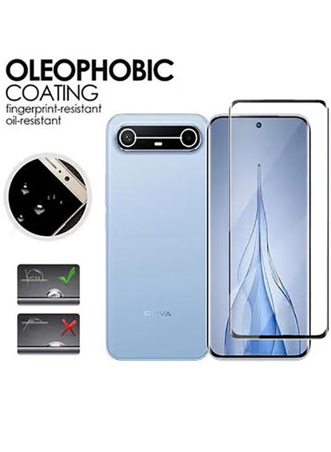 2 in 1 Tempered Glass Screen Protector for Tecno Pova Slim with Camera Lens Protector,9H Hardness Protective Film for Tecno Pova Slim, High Clear, Anti Scratch, Bubble Free Tempered Glass Film - Image 5