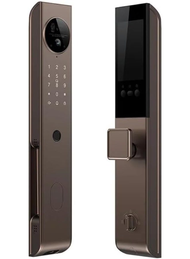 Lenovo Smart Door Lock X6F – Fingerprint, Password, Card & App Unlock – Advanced Security with Sleek Touchscreen - Image 1