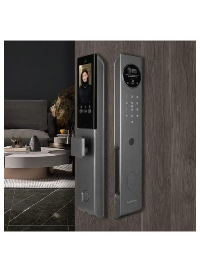 Lenovo Smart Door Lock X6F – Fingerprint, Password, Card & App Unlock – Advanced Security with Sleek Touchscreen - Image 3