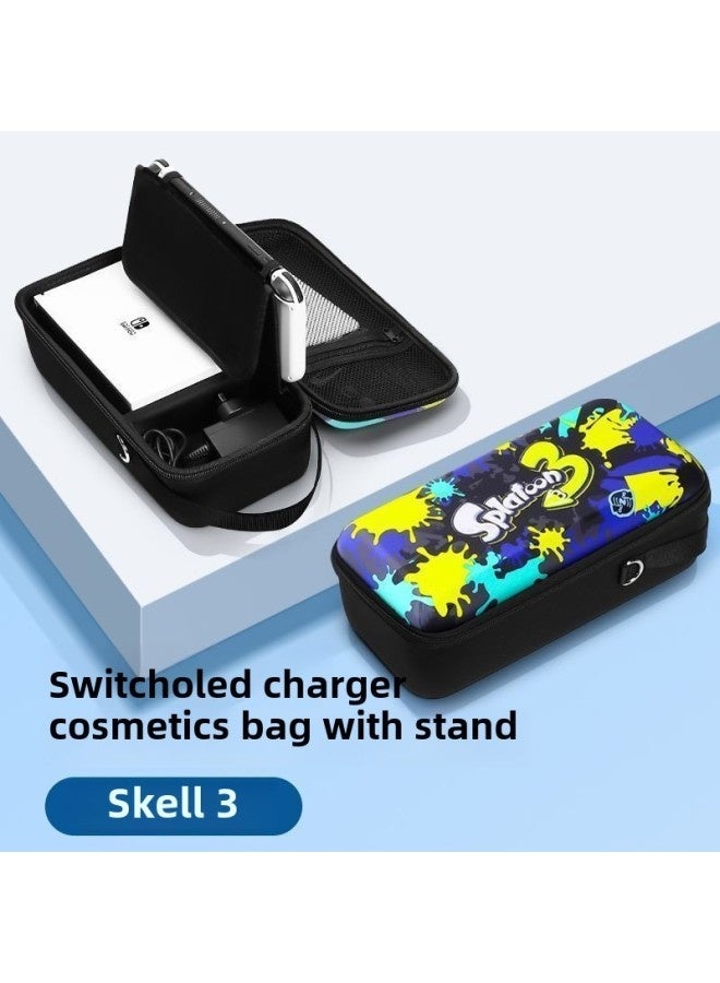 Nintendo Storage Bag Oled Game Theme Accessories Protection Bag Ns Charger Base Portable Hard Bag-Model:Sp3 Base  - Image 1