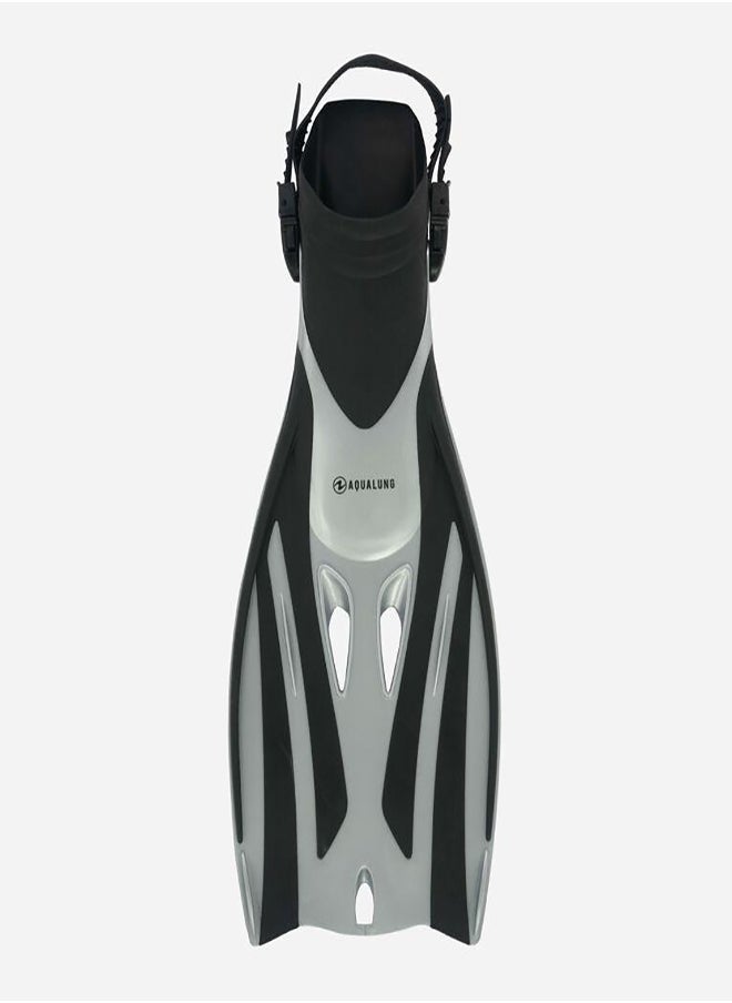 AQUA LUNG Fizz Snorkeling Fin Small/Medium - Black/Silver 