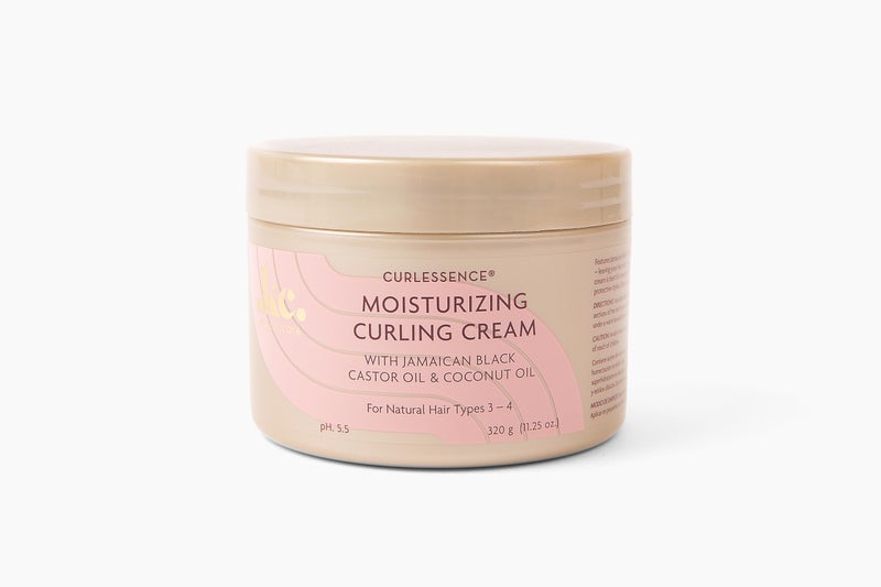 KeraCare CurlEssence Moisturizing Coconut Curling Cream - With Jamaican Black Castor Oil & Coconut Oil - For Curly Hair - SIlicone and Paraben Free - 11.25 oz - Image 1