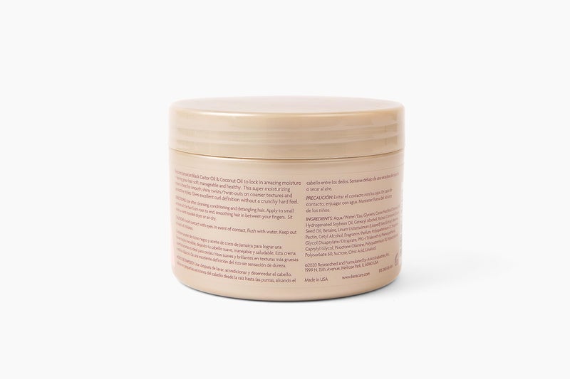 KeraCare CurlEssence Moisturizing Coconut Curling Cream - With Jamaican Black Castor Oil & Coconut Oil - For Curly Hair - SIlicone and Paraben Free - 11.25 oz - Image 3
