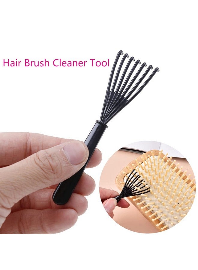 GBSTORE Bstore Detangling Hair Brush Airbag Comb Massage Comb With 2 Pcs Hair Brush Cleaner Rakes For Curly Hair Wet Dry And Girls Women - Image 5