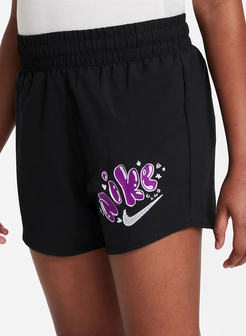 نايكي شورت Youth Dri-Fit One Woven High Rise Graphics