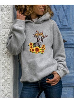 gray hooded