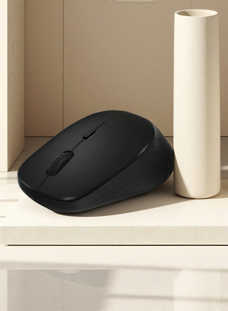 Silent wireless mouse, suitable for laptops, compact and portable Rechargeable wireless mouse, slim and portable, long battery life"  - Image 5