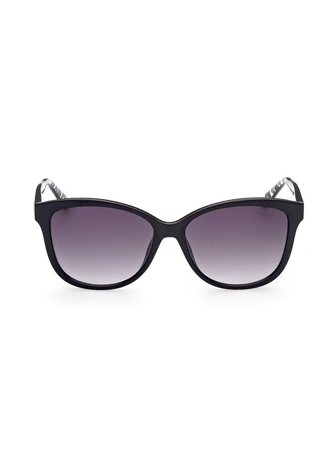GUESS GU7828 01B Sunglasses 100% UV Protected Purple Square For Women - Image 4
