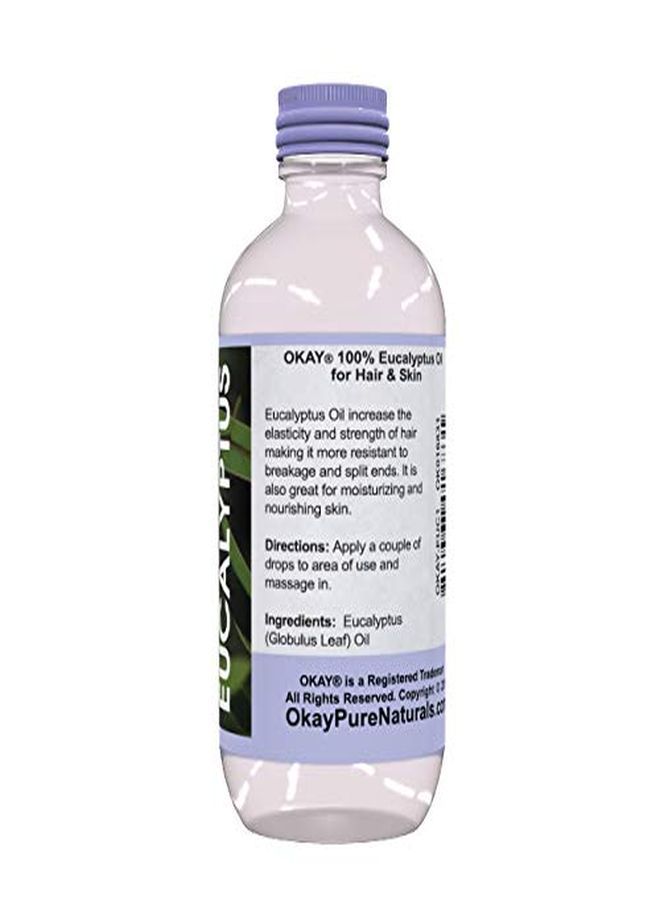OKAY 100% Pure Eucalyptus Oil | For Hair And Skin | Strengthens Hair | Nourishes Skin | Free Of Silicone & Paraben | 1 Oz - Image 2