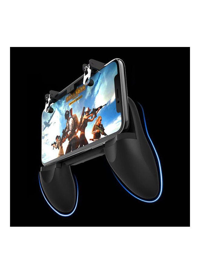NIBEMINENT MIRUN PUBG 3 in 1 mobile trigger control game controller fire button L1R1 for Android and iOS Black 