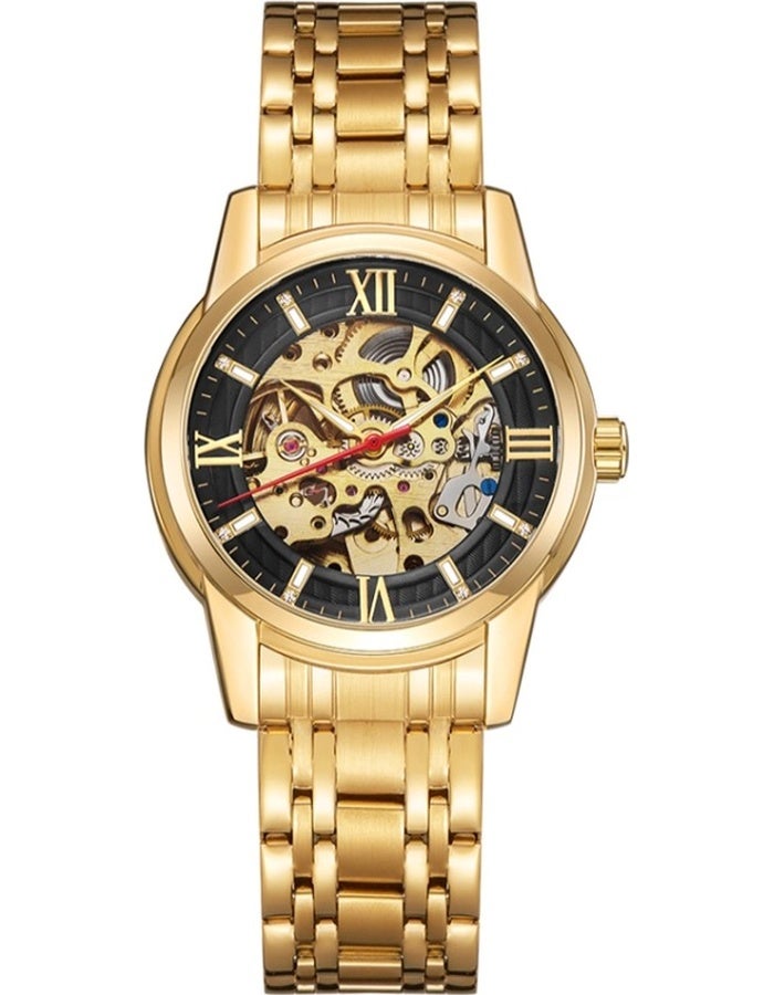 كينيث سكوت ساعة ميكانيكية رجالية من الفولاذ المقاوم للصدأ - Image 1