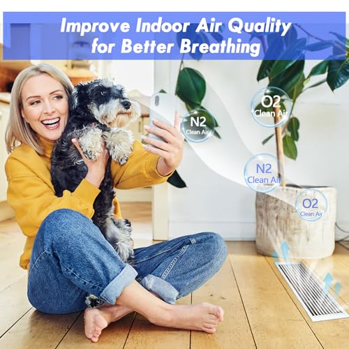 WAWINY MERV 8 Filter Material, 23 Ft² Cut to Fit Air Filters Electrostatic Media for Stops Dust and Pet Dander With Adhesive Hook Tape for Home Ceiling AC HVAC Furnace Vents - Image 4