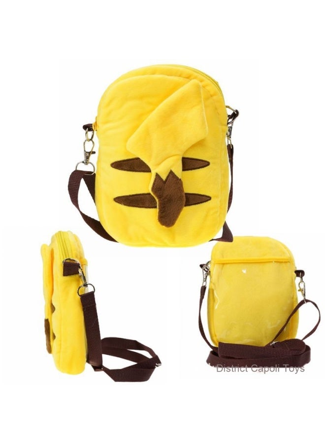 Psyduck, Eevee, and Charizard Plush Crossbody Bag  - Image 2