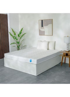 DANUBE HOME Orthopedic Medicated Firm Foam Mattress Firm Feel Super King Bed Mattress Ortho Medical Spine Balance For Pressure Relief - 200 X 200 X 15 Cm  - Image 2