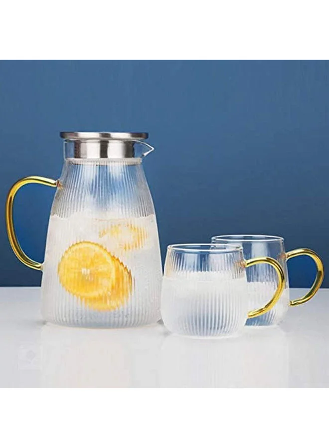 هوم بوكس Zen 3-Piece Borosilicate Drinkware Set 9x20x12 cm