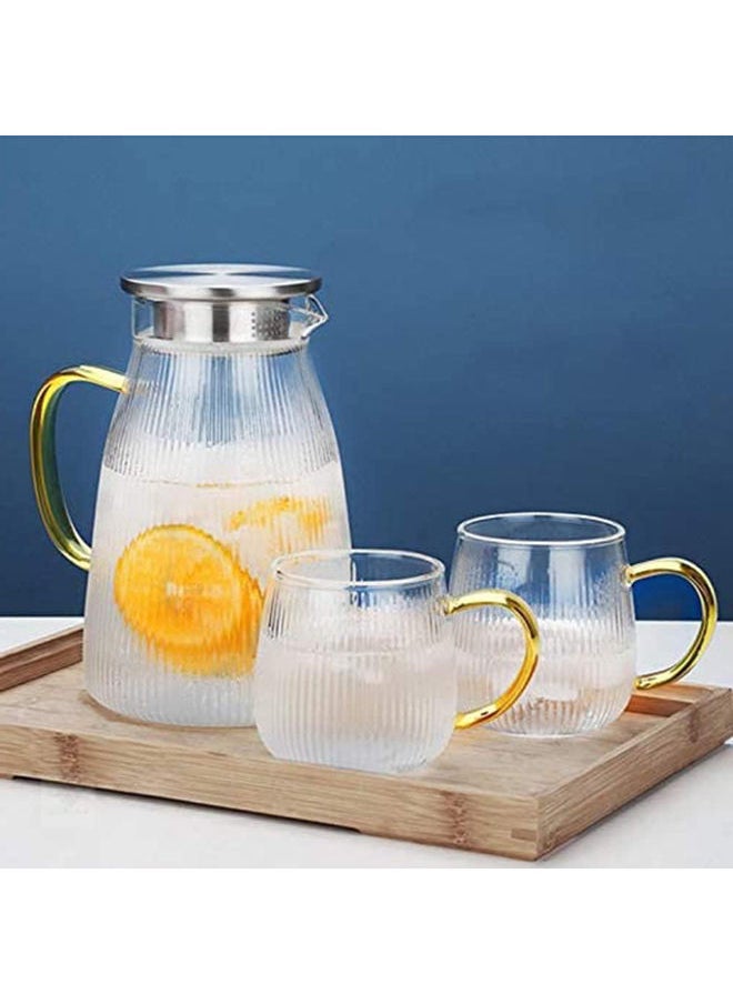 Home Box Zen 3-Piece Borosilicate Drinkware Set 9x20x12 cm  - Image 5