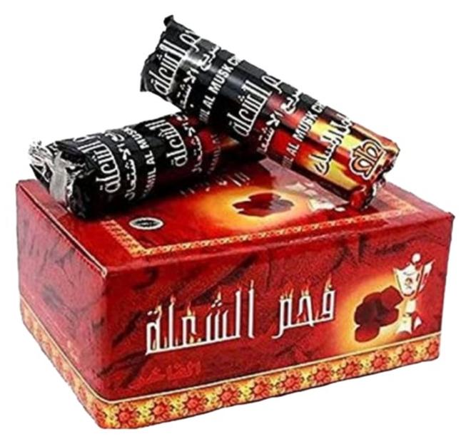 Charcoal 100-Peices Bakhoor Charcoal Quick Ignite and Long Lasting Incence Coal | Alshola Charcoal-33 mm - Image 1