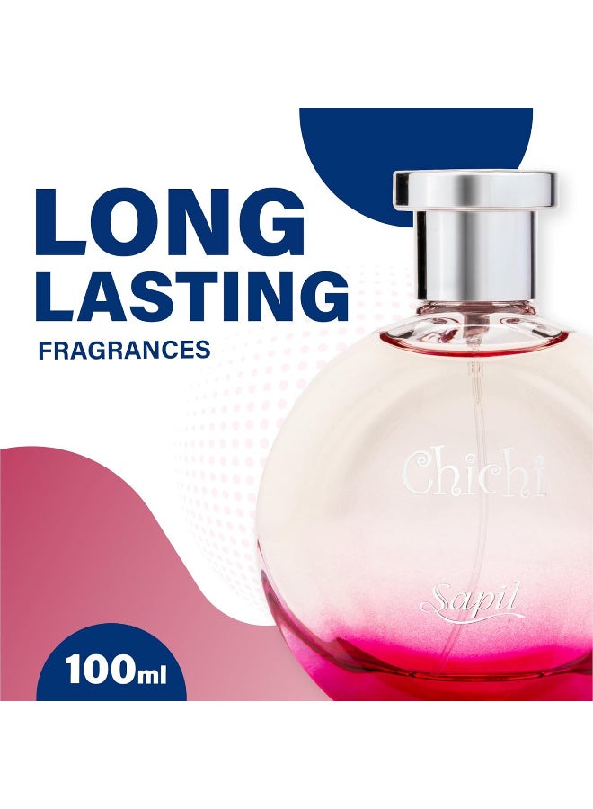 Sapil Chichi Eau De Toilette Perfume for Her (100 ml) - Image 3
