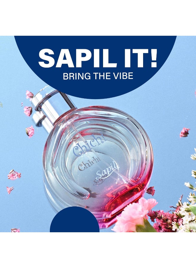 Sapil Chichi Eau De Toilette Perfume for Her (100 ml) - Image 4