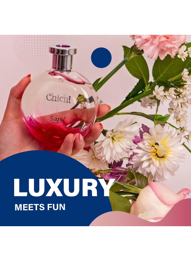 Sapil Chichi Eau De Toilette Perfume for Her (100 ml) - Image 5