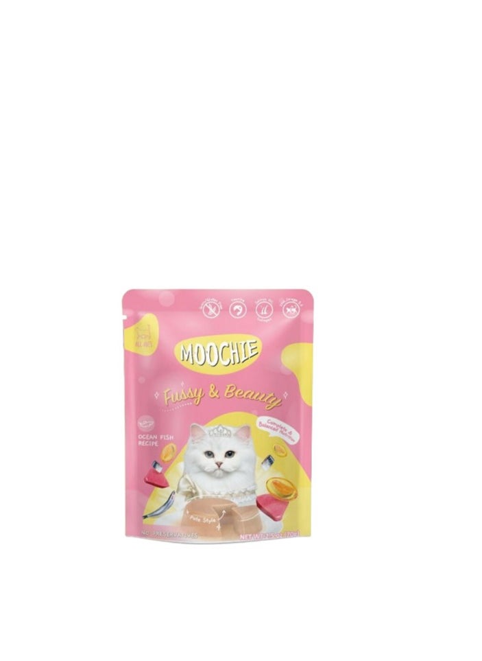 MOOCHIE moochie ocean fish recipe 70g pack of 6 